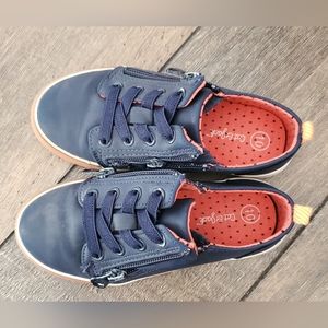 Cat and Jack kids navy blue shoes
